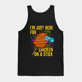 Chicken on a Stick Tank Top